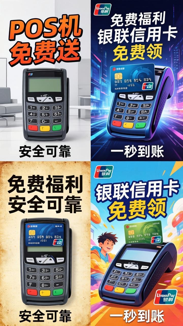 拉卡拉MPOS侧面图